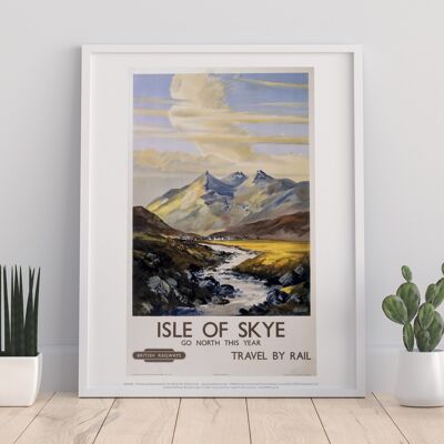 The Isle Of Skye, Scotland - 11X14” Premium Art Print