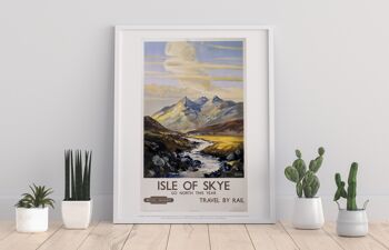 L'île de Skye, Ecosse - 11X14" Premium Art Print