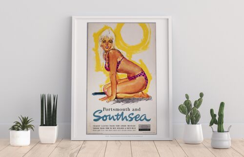 Portsmouth And Southsea - 11X14” Premium Art Print