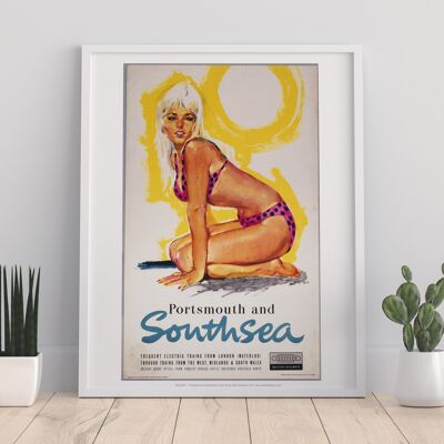 Portsmouth And Southsea - 11X14” Premium Art Print