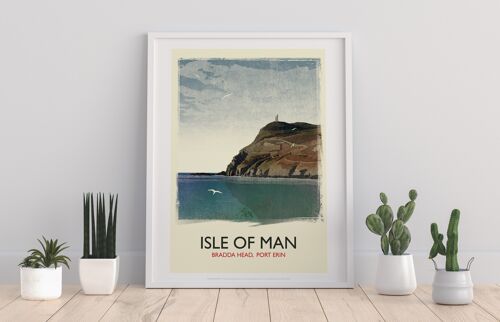 Isle Of Man - Bradda Head, Port Erin - Premium Art Print