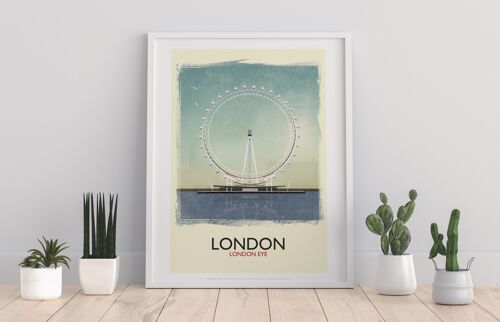 The London Eye - 11X14” Premium Art Print