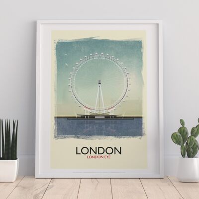 The London Eye - 11X14” Premium Art Print