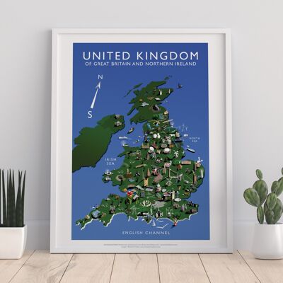 Great Britain And Northern Ireland Art Print