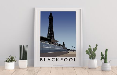 Blackpool Tower, Blackpool - 11X14” Premium Art Print