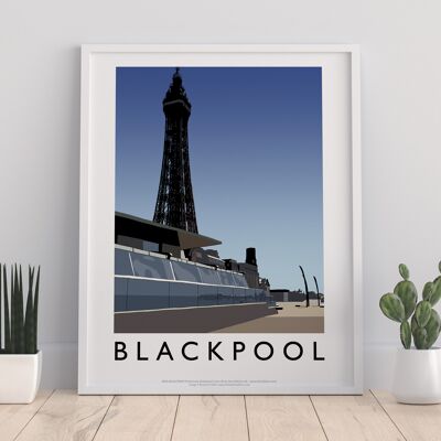 Blackpool Tower, Blackpool - 11X14” Premium Art Print