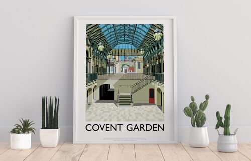 Covent Garden, London - 11X14” Premium Art Print