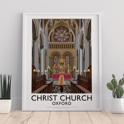 Christ Church, Oxford - 11X14” Premium Art Print