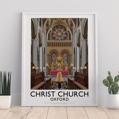Christ Church, Oxford - 11X14” Premium Art Print