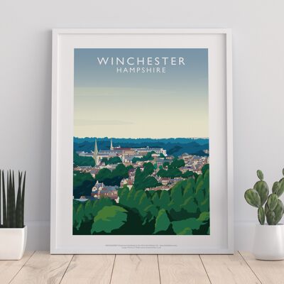 Winchester, Hampshire - 11X14” Premium Art Print
