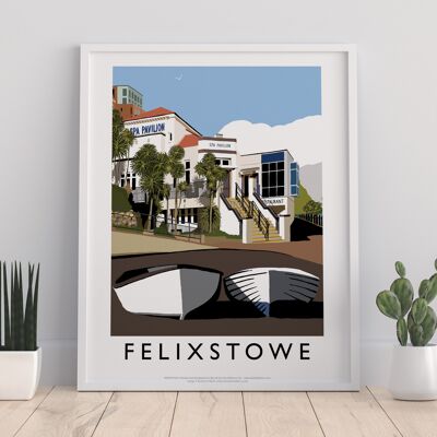 Felixstowe Spa Pavillion, Felixstowe - Premium Art Print