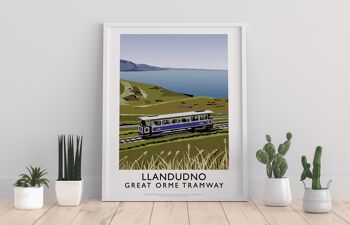 Landudno, Great Orme Tramway - 11X14" Premium Art Print