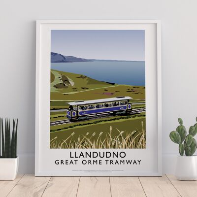 Landudno, Great Orme Tramway - 11X14” Premium Art Print