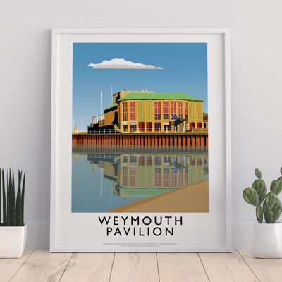 Weymouth Pavillion 2 - 11X14” Premium Art Print