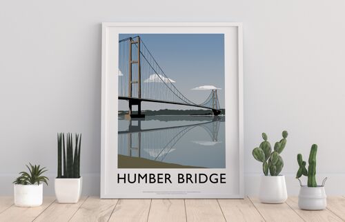 Humber Bridge - 11X14” Premium Art Print
