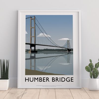 Humber Bridge - 11X14” Premium Art Print