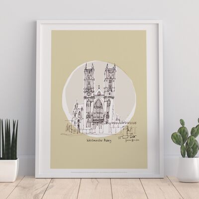 Westminster Abbey 2 - 11X14” Premium Art Print