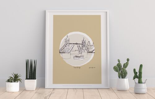 Tower Bridge - 11X14” Premium Art Print