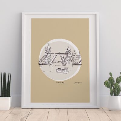 Tower Bridge - 11X14” Premium Art Print