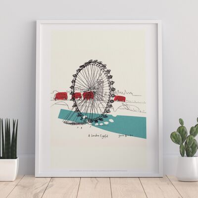 A London Eyeful - 11X14” Premium Art Print