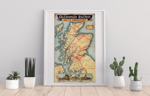 Caledonian Railway, And Its Connections - Premium Art Print