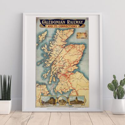 Caledonian Railway, And Its Connections - Premium Art Print