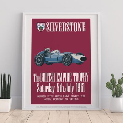 The British Empire Trophy- 1961 - 11X14” Premium Art Print