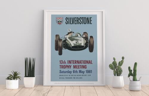 International Trophy Meeting- Silverstone 1961 - Art Print