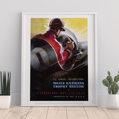 Daily Express Trophy Meeting- Silverstone 1955 - Art Print