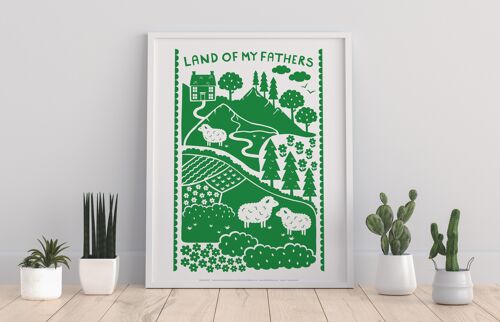 Land Of My Fathers - 11X14” Premium Art Print