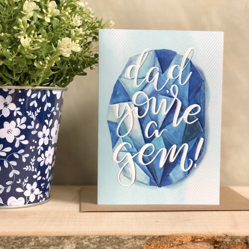 You’re a Gem Father’s Day card