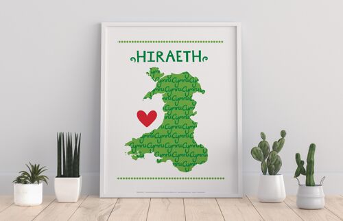 Welsh Poster- Hiraeth - 11X14” Premium Art Print