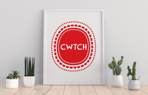 Welsh Poster- Cwtch 2 - 11X14” Premium Art Print