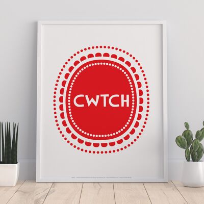 Welsh Poster- Cwtch 2 - 11X14” Premium Art Print