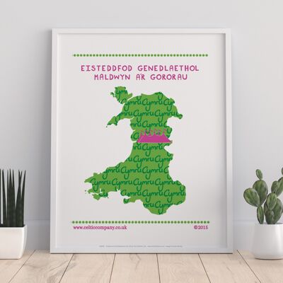 Welsh Poster- Eisteddfod Genedlaethol - Art Print