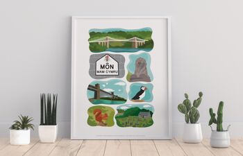 Photos du Pays de Galles - Mon Mam Cymru - 11X14" Premium Art Print