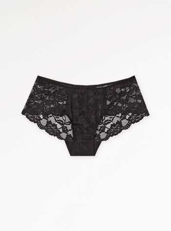 Culotte de grossesse en dentelle - Noir 5