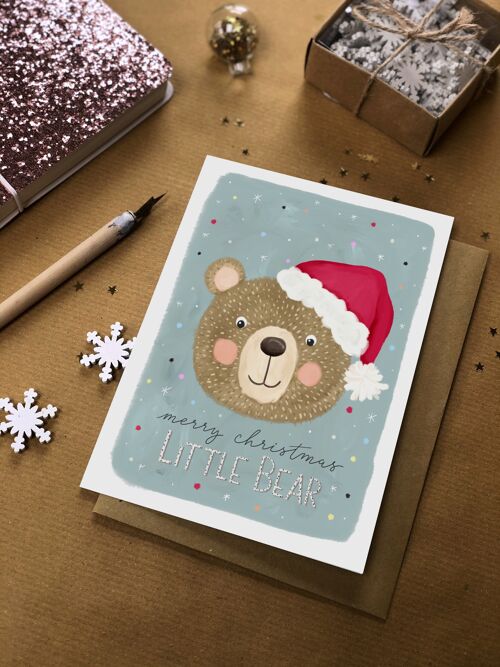 Little Bear Christmas card