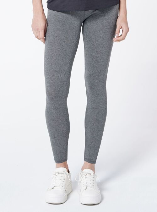 Legging premamá básico - Gris oscuro