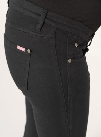 Pantalon basique en sergé - Noir 4