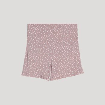 Short de pyjama de grossesse fleuri - Rose 5