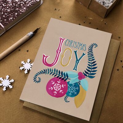 Christmas Joy Christmas card