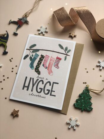 Carte de Noël Hygge