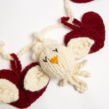 Kit de tricot de guirlande de la Saint-Valentin 2