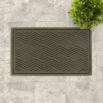 doormat; olive green