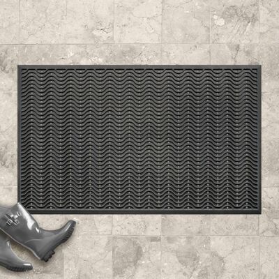 doormat; black