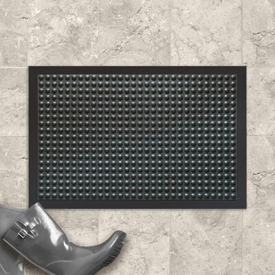 doormat; black