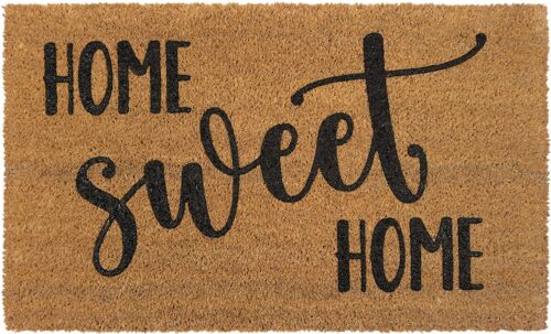 Fußmatte aus Kokos; Home sweet Home