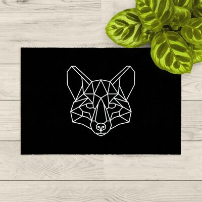 washable doormat; Fox