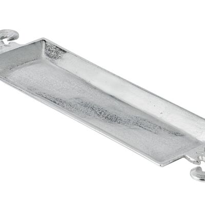 Tray Lily Silver M